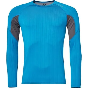 Pánské funkční triko Klimatex MANOR1 L Modrá, Tmavě šedá, Stříbrná