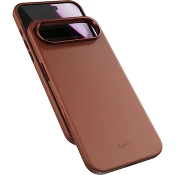 Telefonní příslušenství Epico Leather Mag+ Case iPhone Air - hnědá