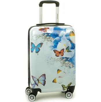 Dětský cestovní kufr na kolečkách skořepinový 30 l Snowball 96820R bílá