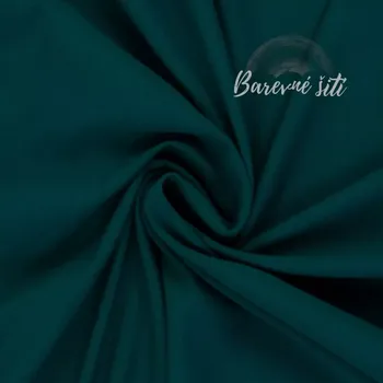 Teplákovina broušená Tmavý petrolej 749 (E) (Broušená teplákovina)