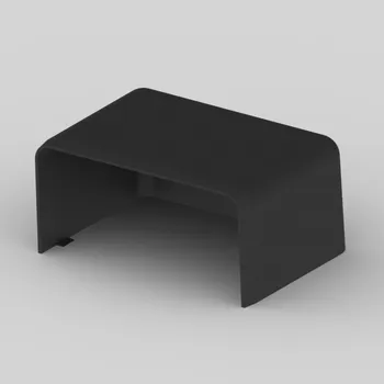 Elektroinstalační materiál KOPOS KOLÍN KOPOS Kryt koncový 8501_FB EKD 80X40 černá 8501_FB