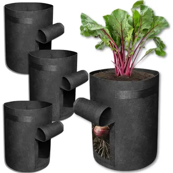 Camerazar Sada 3 velkých pytlů na sázení zeleniny pytle na pěstování