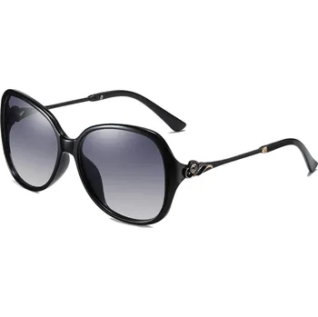 Sluneční brýle Camerazar Polarizační sluneční brýle pro dámy, černé, ideální pro řízení auta