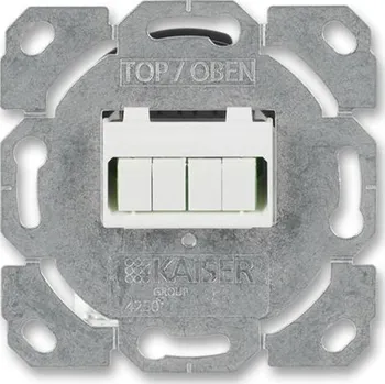 vypínač a zásuvka ABB 2CKA000230A0503 Zásuvka optická LC-Quad, s kovovým třmenem