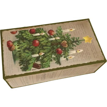 Mýdlo Dárkové mýdlo Christmas Collage Fir Tree 200 g