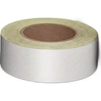 Výstražná páska Bílá reflexní výstražná páska - délka 15 m, šířka 5 cm