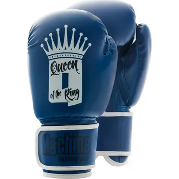 Boxerské rukavice Boxerské rukavice Machine QUEEN - modré - BOXRUKQUEEN_BLUE Velikosti: 12 oz