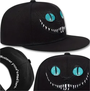 Čepice Camerazar Sportovní čepice Fullcap s motivem černé kočky, bavlněná, univerzální velikost