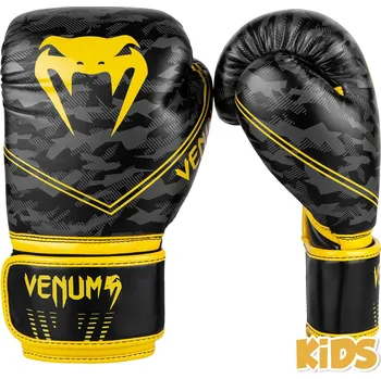 Boxerské rukavice Dětské Boxerské rukavice VENUM OKINAWA 2.0 - černo/žluté - VENUM-03678-111 Velikosti: 6 oz