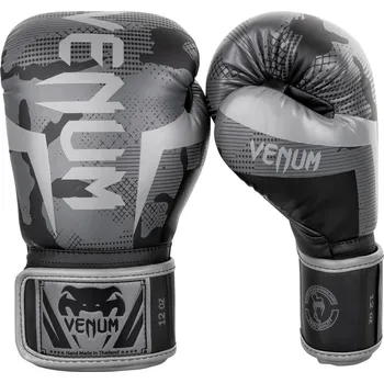 Boxerské rukavice Boxerské rukavice VENUM ELITE - maskáčově/černé - VENUM-1392-536 Velikosti: 14 oz