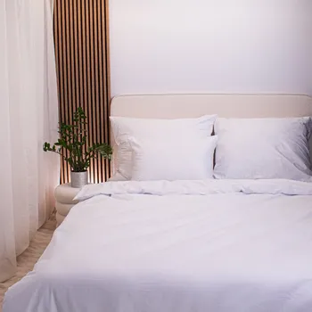 Povlečení na přikrývku bavlněný satén 220x200 cm bílý