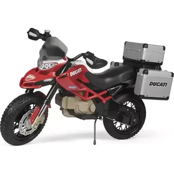 Dětské vozidlo Ducati Enduro 12V s olověnou baterií (Peg Perego jednomístný motocykl)