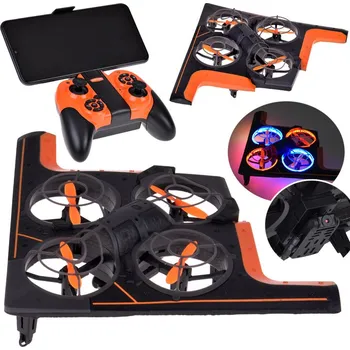 RC model Strike RC dron Quadcopter s kamerou a LED světly