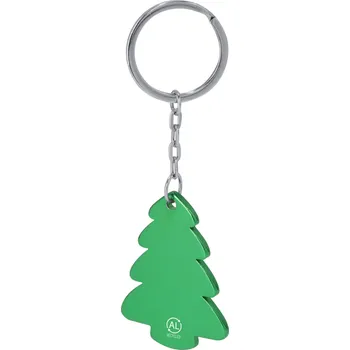Reklamní Jorex vánoční klíčenka, zelená