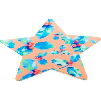 Podtácek Reklamní CreaFelt Drink Xmas podtácky vyrobené z RPET plsti na zakázku, šedá