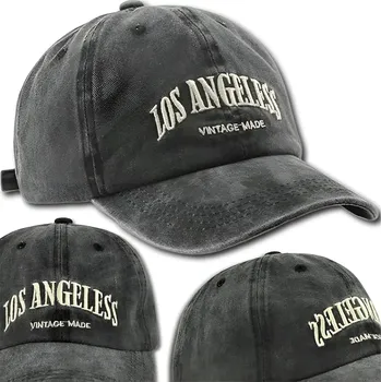 Čepice Camerazar Vintage Baseballová Čepice Los Angeles, Modrá, Bavlněný Materiál