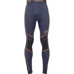 Pánské merino blend spodky Klimatex TASHUN MERINO L Tmavě modrá, Černá, Oranžová