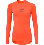 Dámské funkční triko Klimatex ESTRID THERMOPLUS+ M Oranžová, Černá