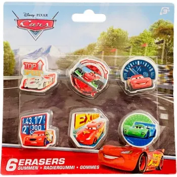 Pryž W&O Guma mazací CARS 6 kusů