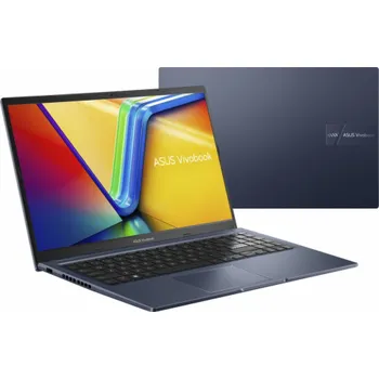 Notebook ASUS Vivobook 15 X1502VA-BQ676W notebook/laptop Intel® Core™ i5 i5-13420H 39,6 cm (15.6") Full HD 16 GB DDR4-SDRAM 512 GB SSD Wi-Fi 6E (802.11ax) Windows 11 Home Modrá