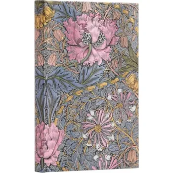 Zápisník Zápisník Paperblanks William Morris, Morris Pink Honeysuckle, Mini, linkovaný