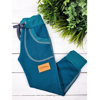 Kulišárny Tepláčky TEAL VELIKOST: 74-80