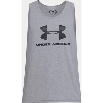 Under Armour Pánské tílko Sportstyle Logo - šedé - 1329589-036 Velikosti: XL