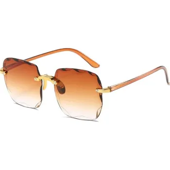 Sluneční brýle Camerazar Dámské Sluneční Brýle s UV Filtrem 400, Velké, Plastový Rám, Velikost Čoček 53 mm x 58 mm