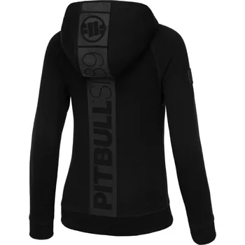 Dámská mikina PITBULL WEST COAST Dámská mikina Fuchsia - černo/černá - PWC_FICHSIA_BLKBLK Velikosti: S