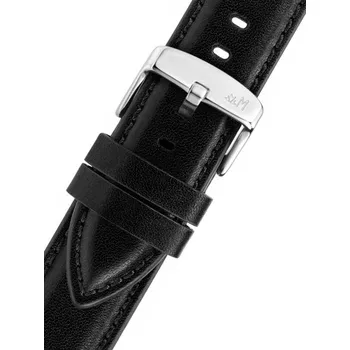 Kožený řemínek Morellato Street 4802C23.019 M, černý - 20 mm