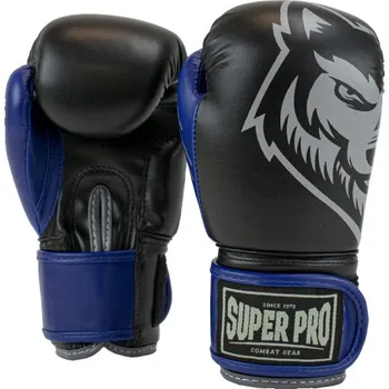 Boxerské rukavice Dětské Boxerské rukavice Super Pro Combat Gear Wolf - černé - SPBG137-90600 Velikosti: 8 oz