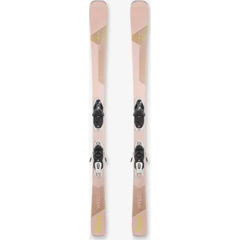 Sjezdové lyže WEDZE Dámské lyže s vázáním Cross 950+ 156cm RŮŽOVÁ|ŽLUTÁ 2023