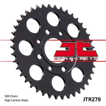 Řetězová sada pro motocykl JT rozeta 279 39 HONDA CA 125 REBEL 95-01 (27939JT) (náhrada s 4668 39 JTR273.39) (řetěz 520) (JT rozeta 279 39 HONDA CA 125 REBEL 95-01 (27939JT) (náhrada s 4668 39 JTR273.39) (řetěz 520))