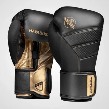 Boxerské rukavice Hayabusa Boxerské rukavice T3 - černo/zlaté - HB_BOXT3_GOLD Velikosti: 16 oz