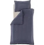 TRÄUMELAND povlečení Musselin GOTS 100/135 + 40/60 Blau