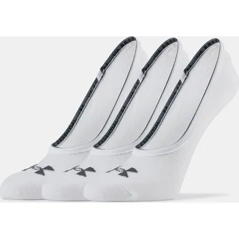 Under Armour Ponožky Essential LOLO Liner - bílé - 1361148-100 Velikosti: XL