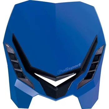 Osvětlení pro motocykl POLISPORT světlomet přední model E-BLAZE LED (žárovka LED) barva světle modrá (POLISPORT světlomet přední model E-BLAZE LED (žárovka LED) barva světle modrá)