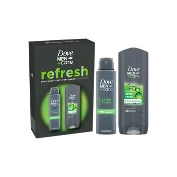 Sprchový gel Dove men kazeta Fresh - sprchový gel 250 ml + antiperspirant 48 h 150 ml