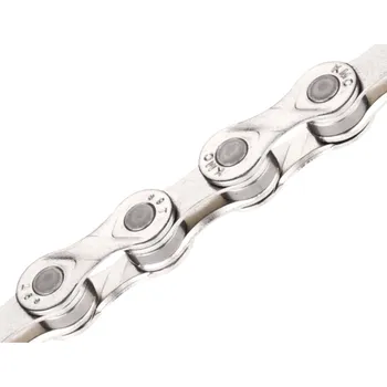 Řetěz na kolo řetěz KMC e9 Turbo, 126čl, silver, 9sp. 410064