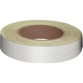 Výstražná páska Bílá reflexní výstražná páska - délka 45 m, šířka 1,5 cm