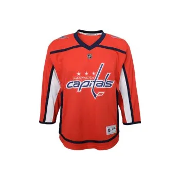 cyklistický dres Fanouškovský dres NHL Replika Washington Capitals Home Jersey, Velikost Youth S/M (140 - 160 cm)