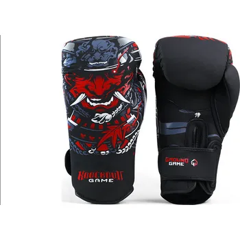Boxerské rukavice Boxerské rukavice Ground Game SAMURAI - černé - GRGM_SAMURAI_BLK Velikosti: 12 oz