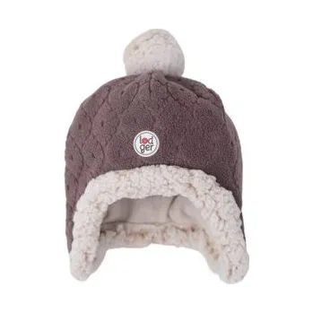 Kojenecký body LODGER Hatter Folklore Fleece Mauve 6 - 12 měsíců