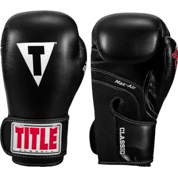 Boxerské rukavice Title Boxerské rukavice Black-Max - černé - CBMBG2-BK Velikosti: 14 oz