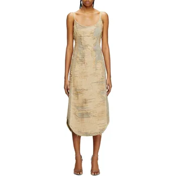 Dámské šaty ŠATY DIESEL DE-VERA-FSG DRESS IVORY CREAM