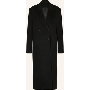 Dámský kabát Loulou De Saison Dámský Vlněný Kabát Rosco, černá, 36