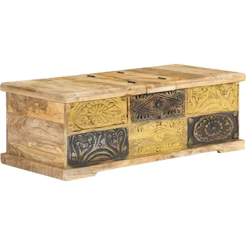 Konferenční stolek vidaXL Konferenční stolek 100 x 50 x 35 cm masivní mangovníkové dřevo [247881]