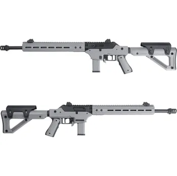 Airsoftová zbraň Vorsk Airsoftová plynová puška VMP-2D GBB (1.9J/450FPS-Semi-Only) - černá/šedá