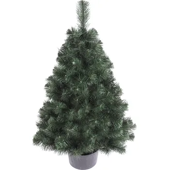 Vánoční stromek Umělý stromeček Borovice Baltic 2D v květináči