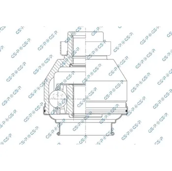 Poloosa kola Sada kloubů, hnací hřídel GSP 603652
